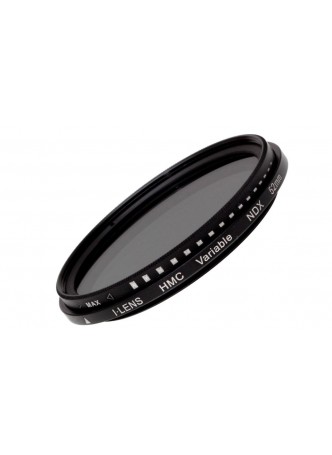 I-Lens Neutral Density Variable ND Filter ND2-Nd400 (55mm) 